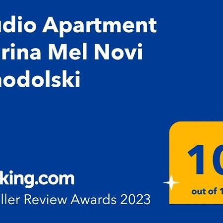 Studio Apartment Marina Mel Novi Vinodolski Exterior photo